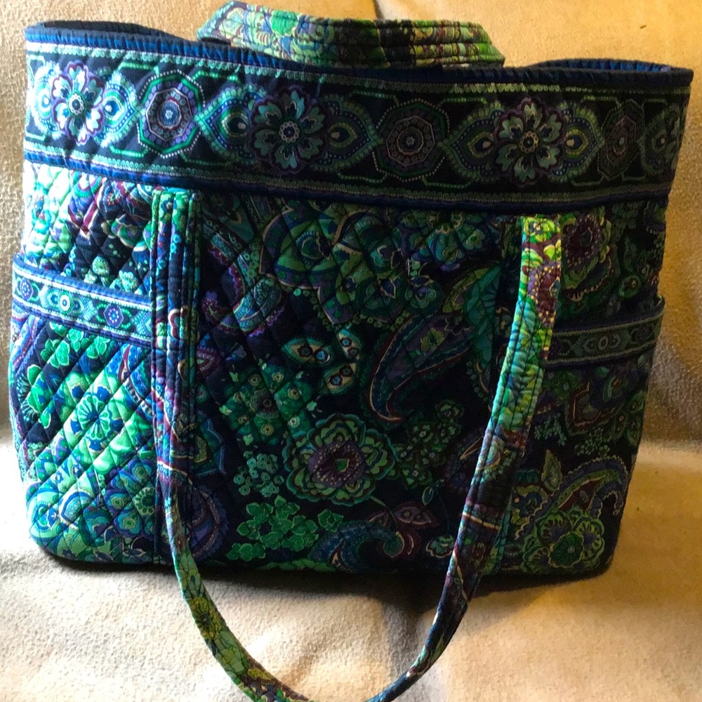 Vera Bradley Large travel tote Rhythm and Blues